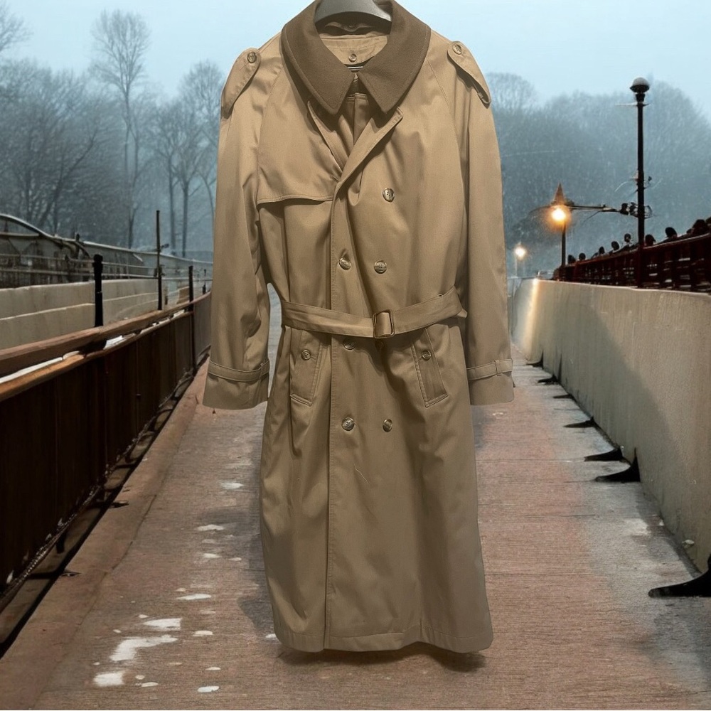 Men's Made In Poland Vintage Trench Coat